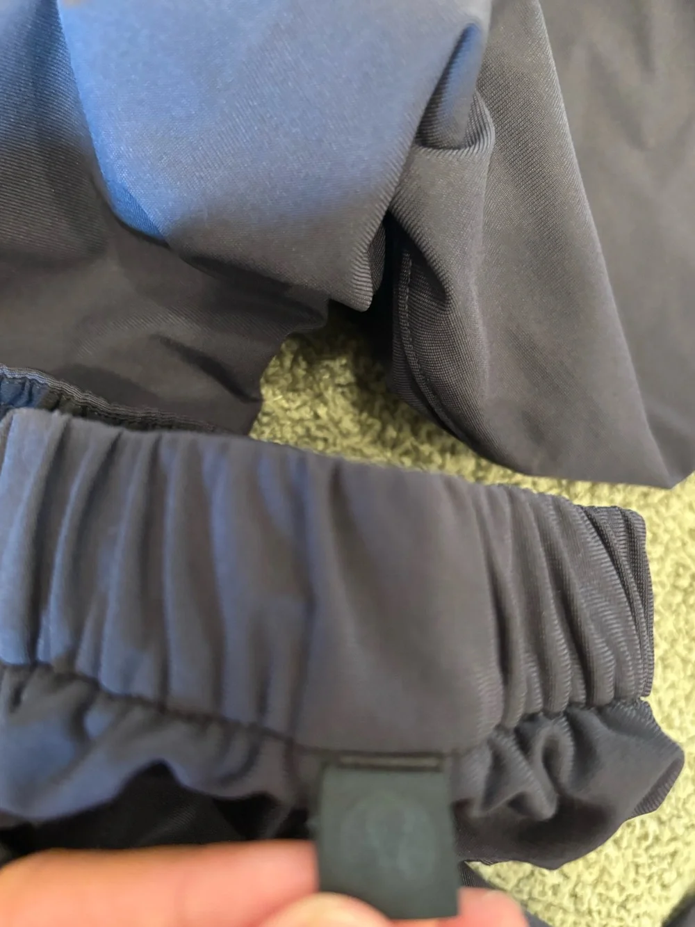 lululemon athletica stretchy wrinkle resistant Elastic-Waist ABC pull on pants